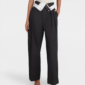 KBB by KAHLANA Women's Baggy Leg 'The Waist Curtain Trouser'